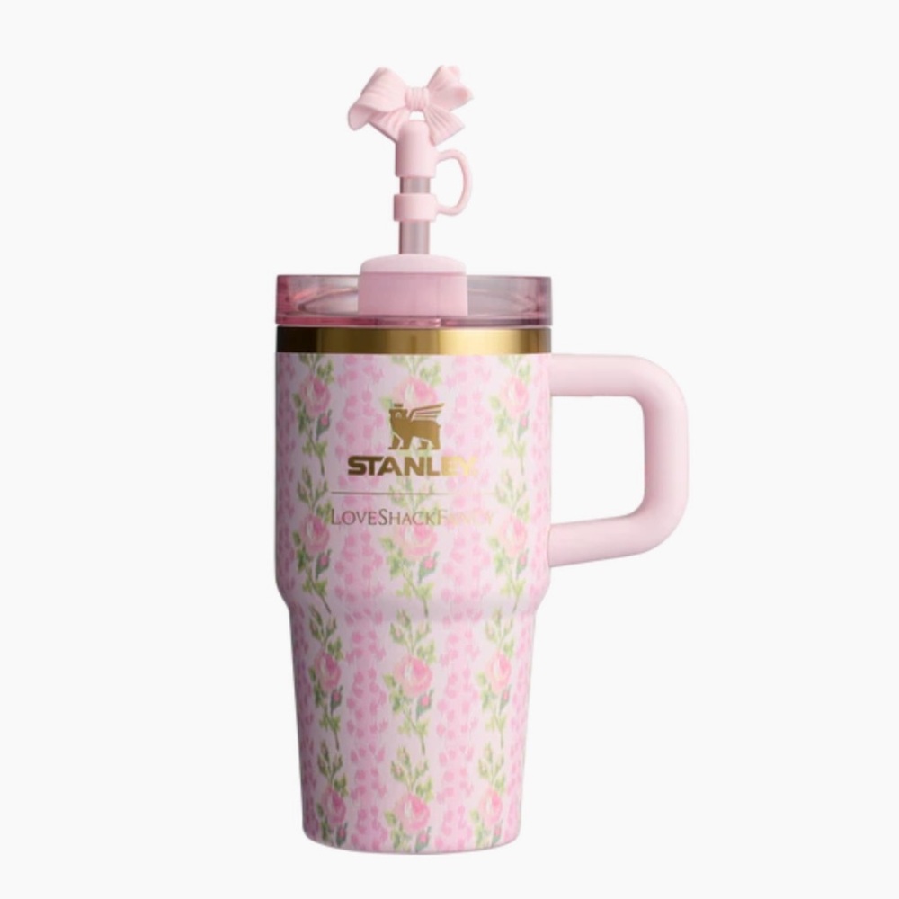 Stanley x LoveShackFancy 20 oz quencher in Blooming Heirloom